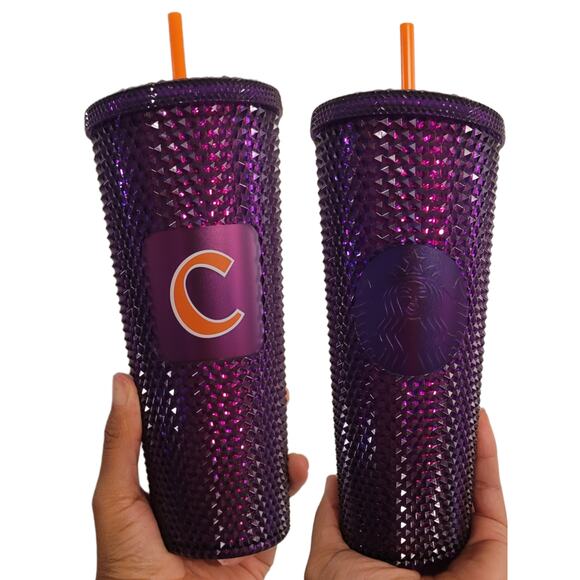 Starbucks Clemson Studded Tumbler - Picture 3 of 4
